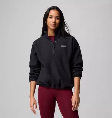 Columbia Womens Jasper Ridge Pebbled Fleece Half Snap- Product Image