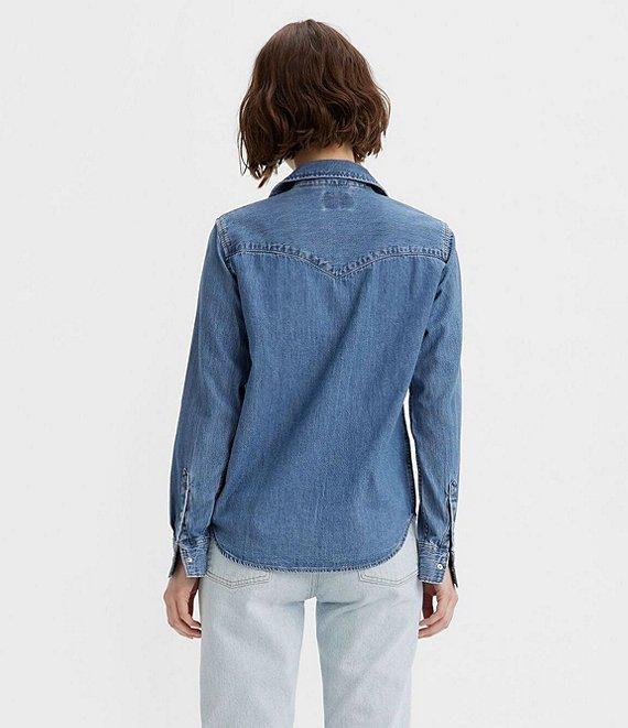 Levi's® Long Sleeve Ultimate Denim Western Shirt Product Image