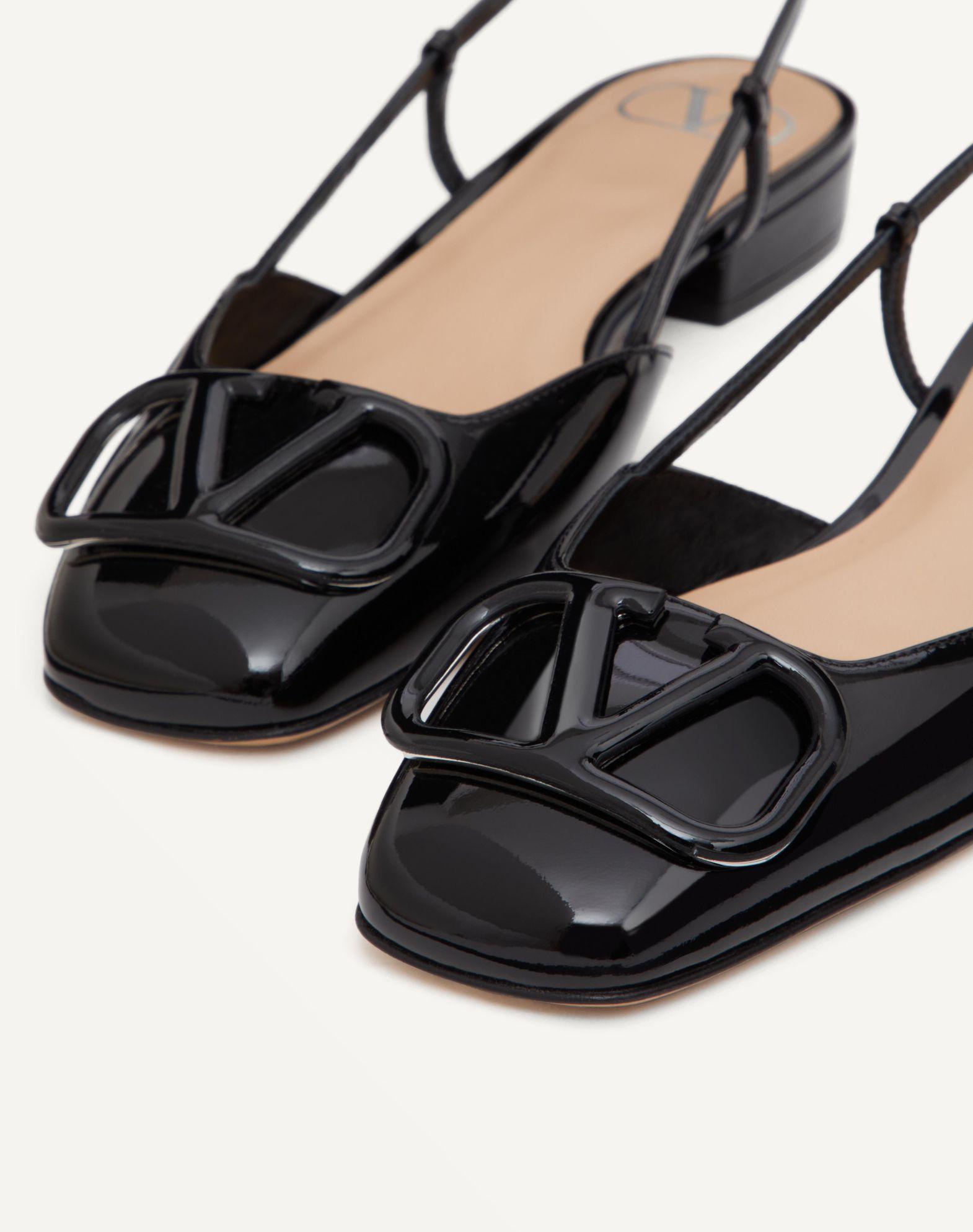 Vlogo Signature Patent Leather Slingback 20Mm Product Image