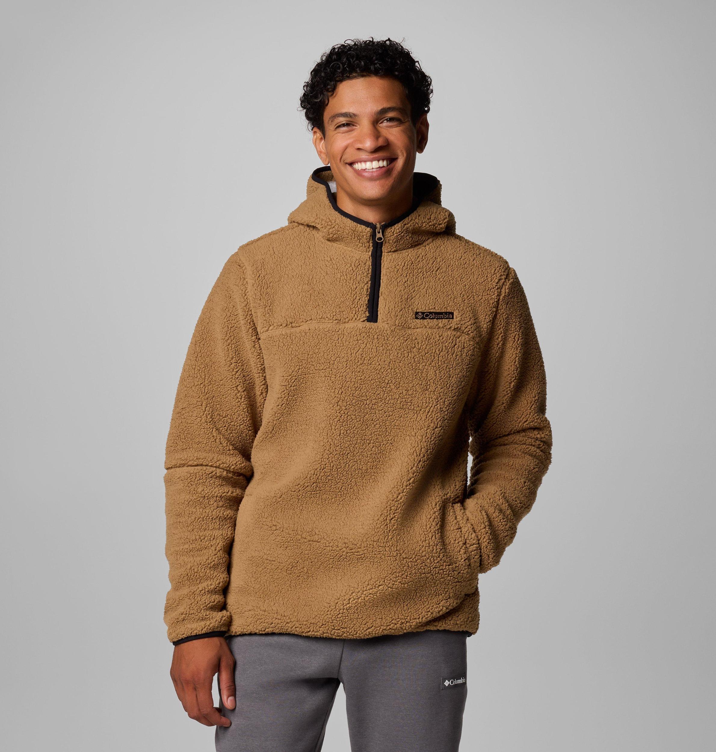 Columbia Mens Rugged Ridge III Sherpa Pullover Hoodie- Product Image