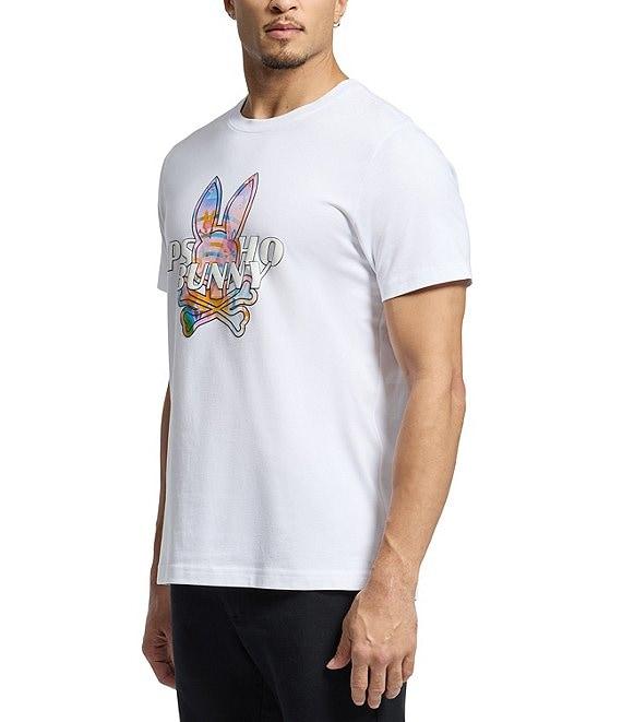 Psycho Bunny Milos Graphic Short Sleeve T-Shirt Product Image