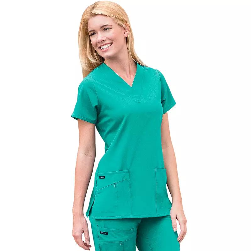 Women's Jockey® Scrubs V-Neck Crossover Top 2206,  Product Image