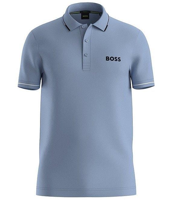 BOSS Slim Fit Paul Pro Performance Stretch Short Sleeve Polo Shirt Product Image