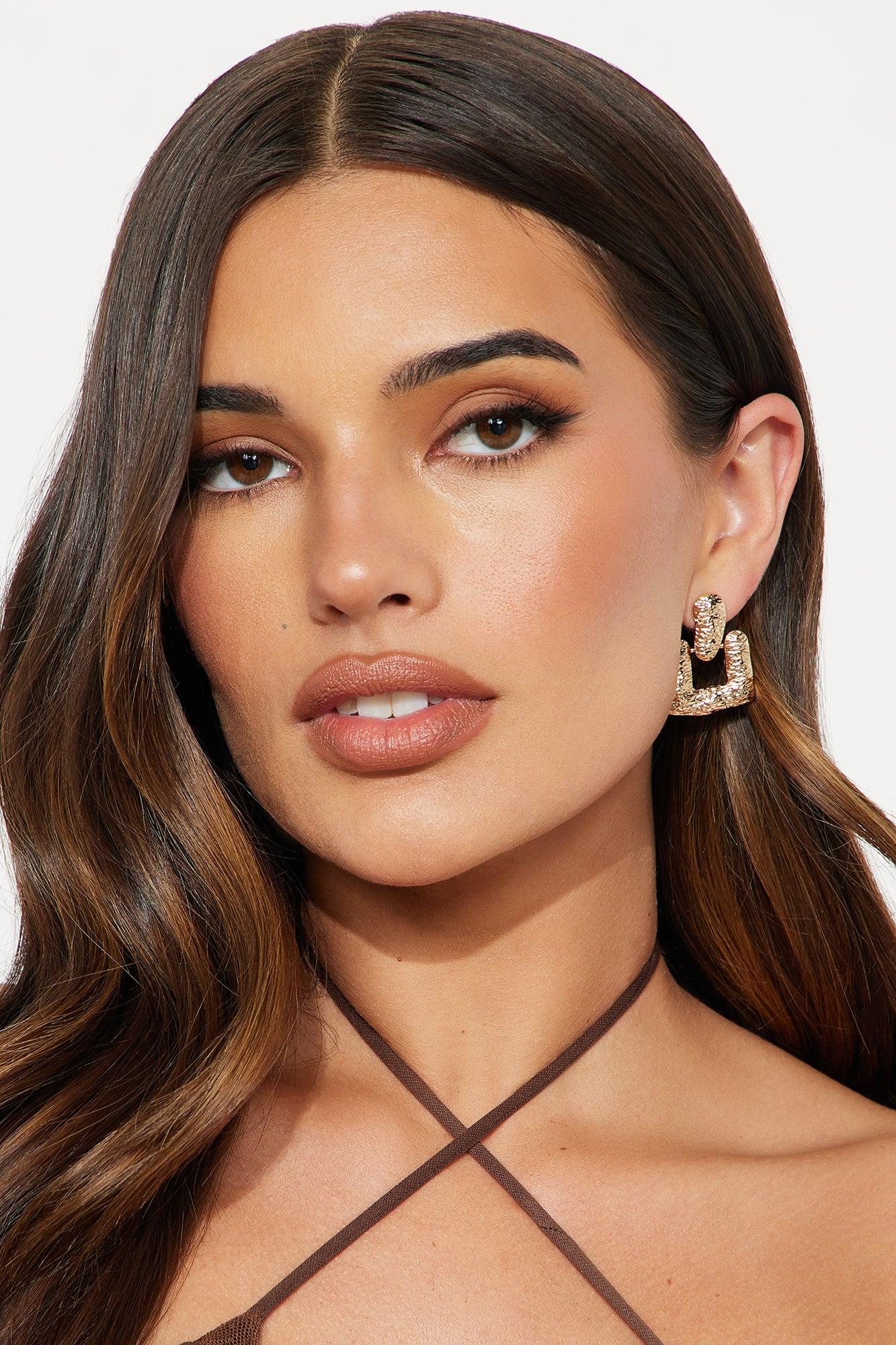 Solar Bath 3 Piece Earring Set - Gold Product Image