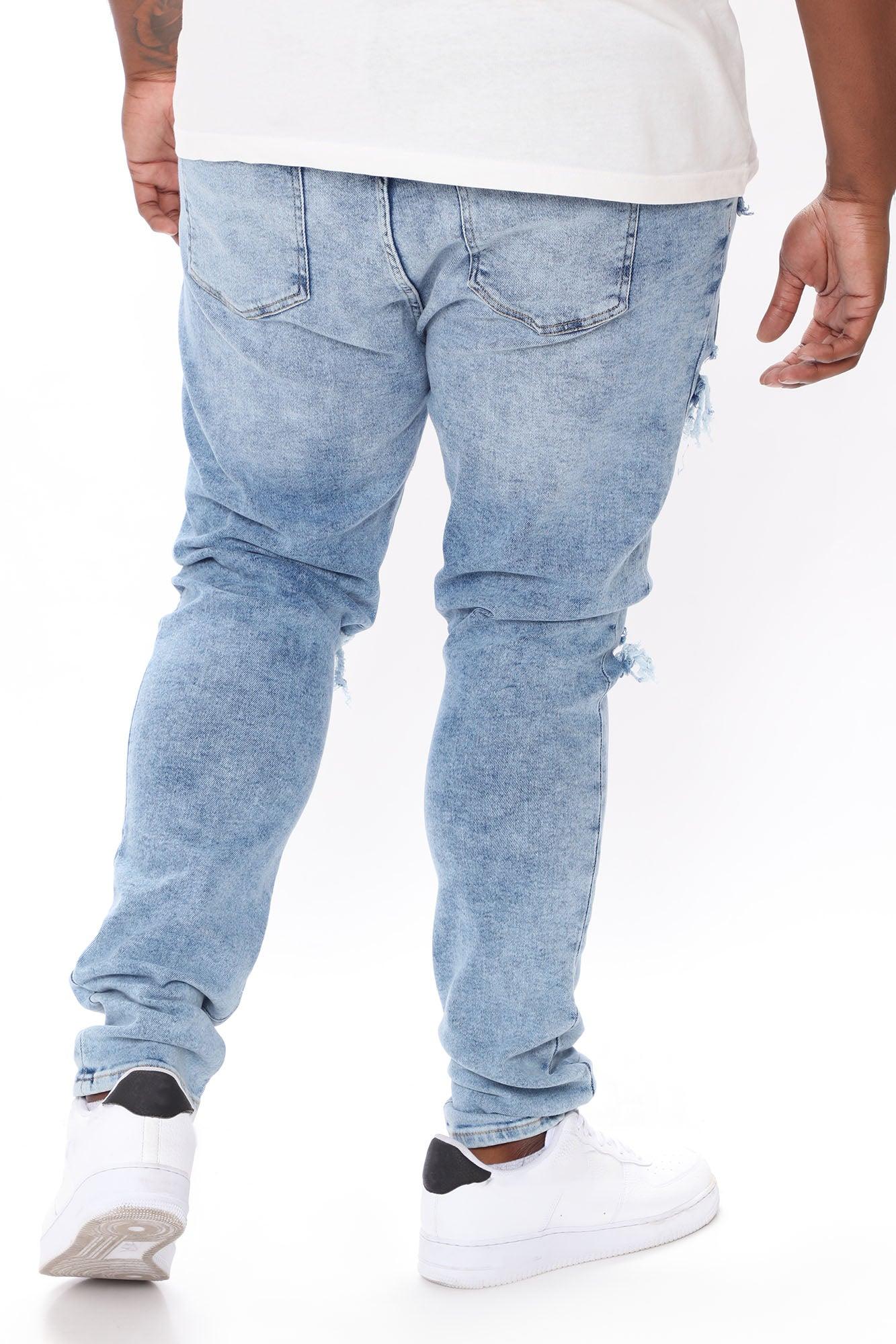 Ride Along Stacked Skinny Jeans - Medium Wash Product Image