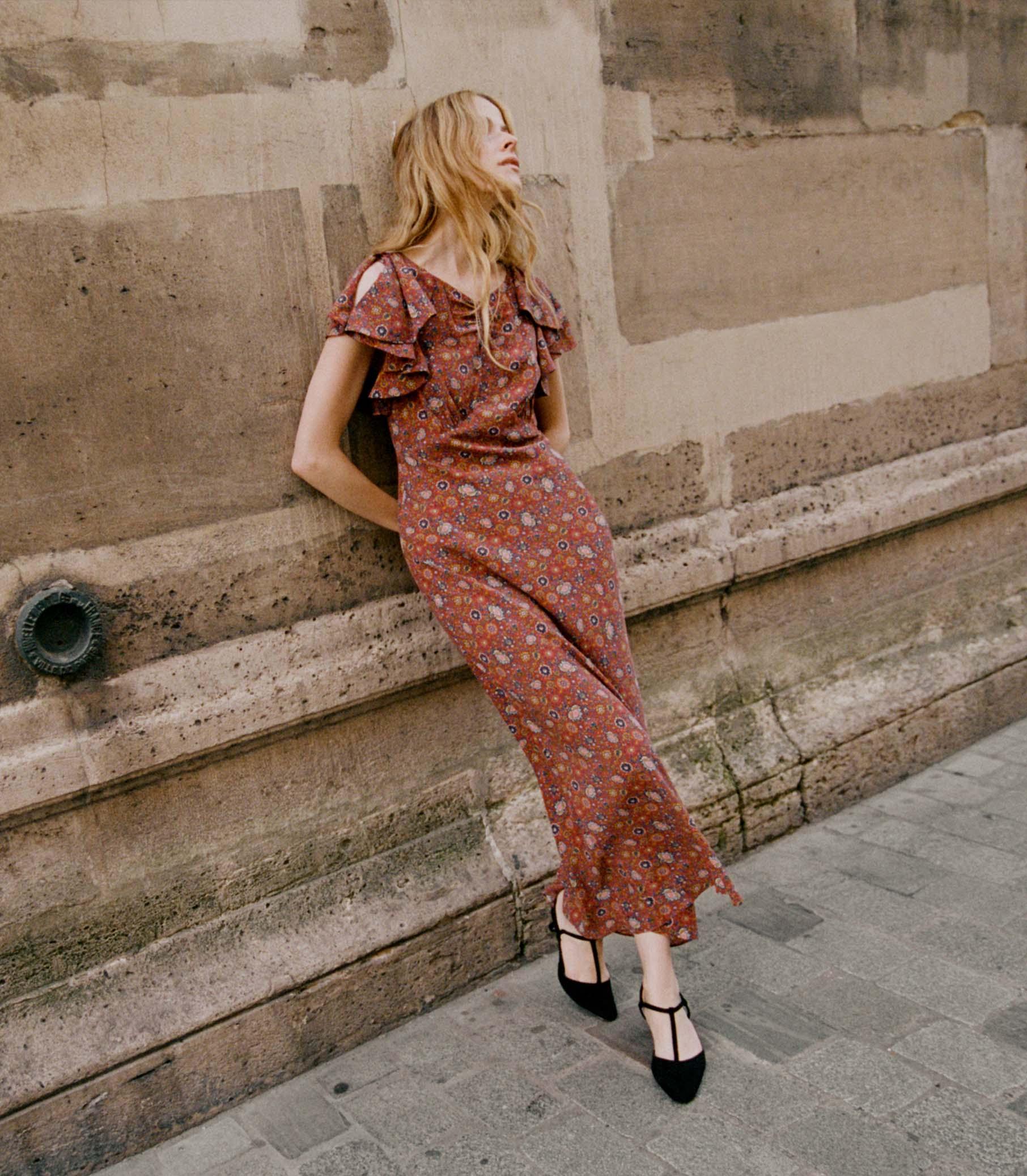 BEATRIZ DRESS -- ROUGE RIVIERA MEDALLION Product Image