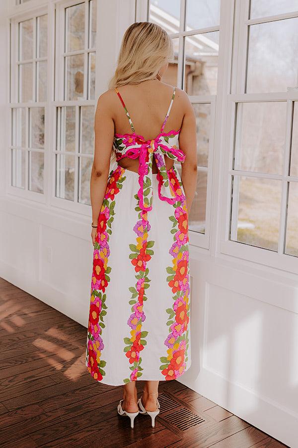 Cabo Cantina Floral Midi Dress Baby Product Image