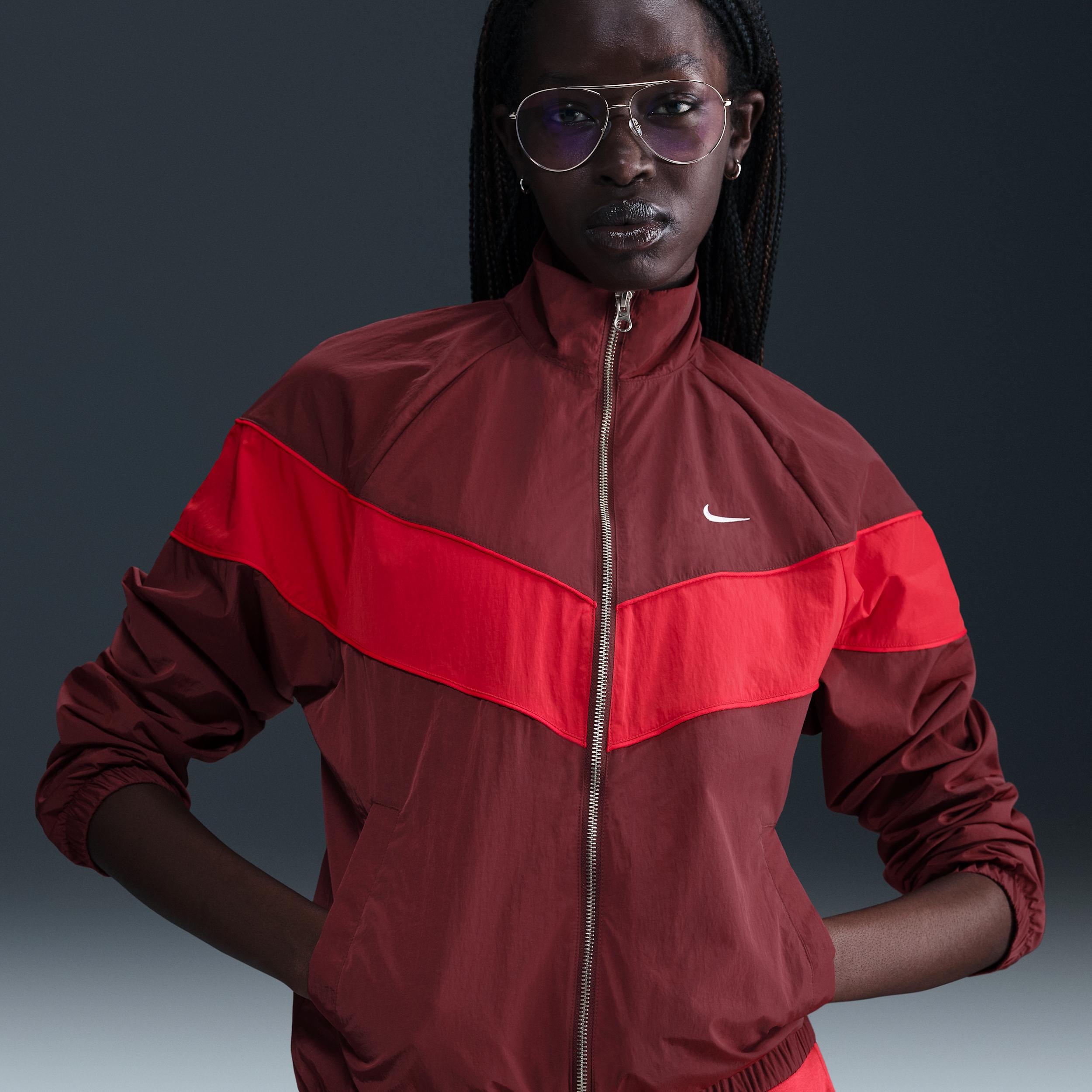 Womens Nike Windrunner Loose UV Woven Full-Zip Jacket Product Image