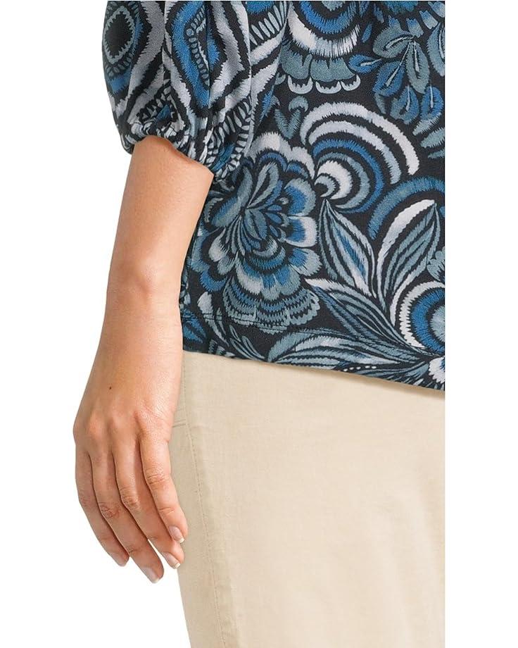 The Janie Favorite Long Sleeve V-neck Swing Tee- A Product Image