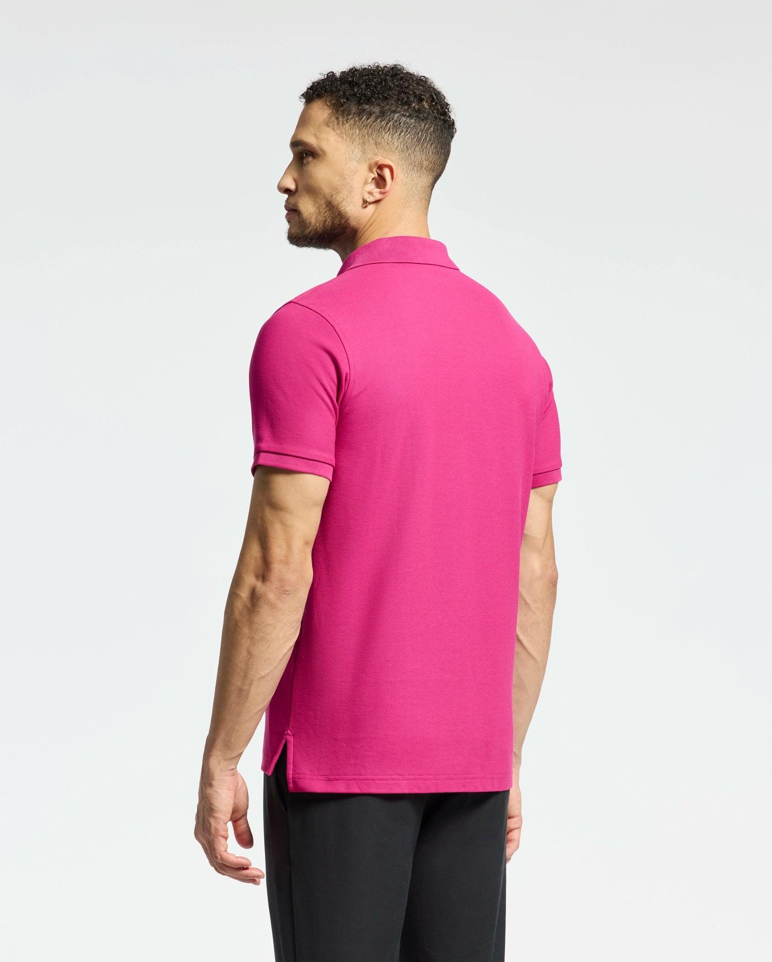 MENS CLASSIC PIQUE POLO SHIRT - B6K001CRPC Male Product Image