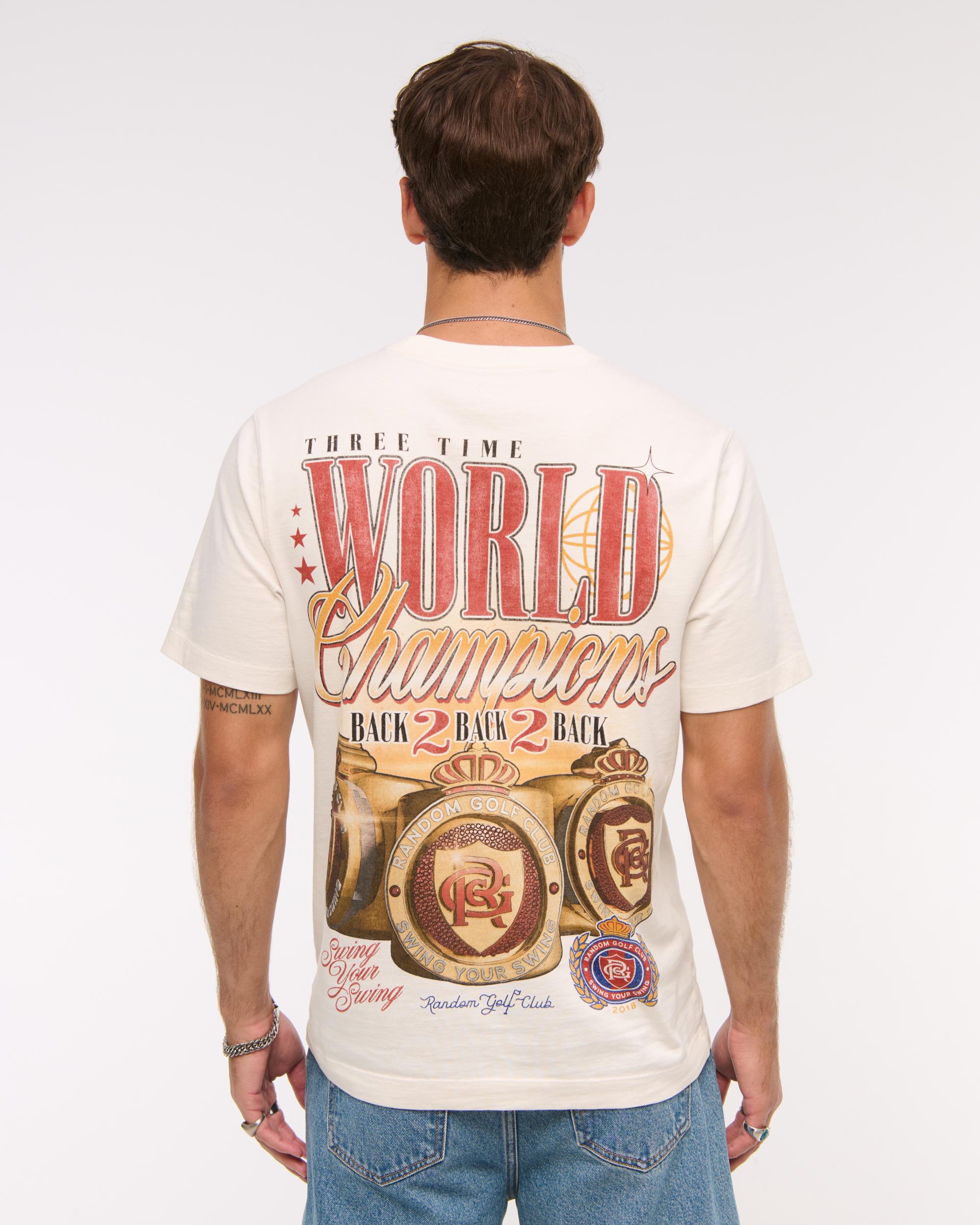 Random Golf Club Graphic Tee Product Image