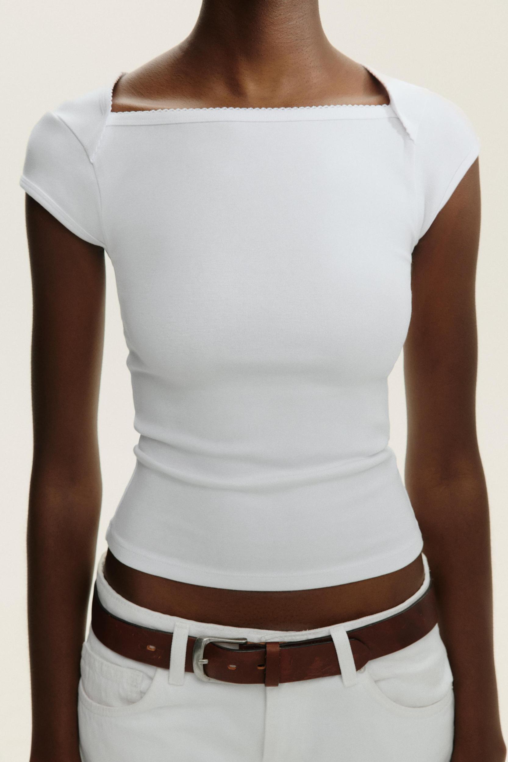 COTTON MODAL T-SHIRT Product Image
