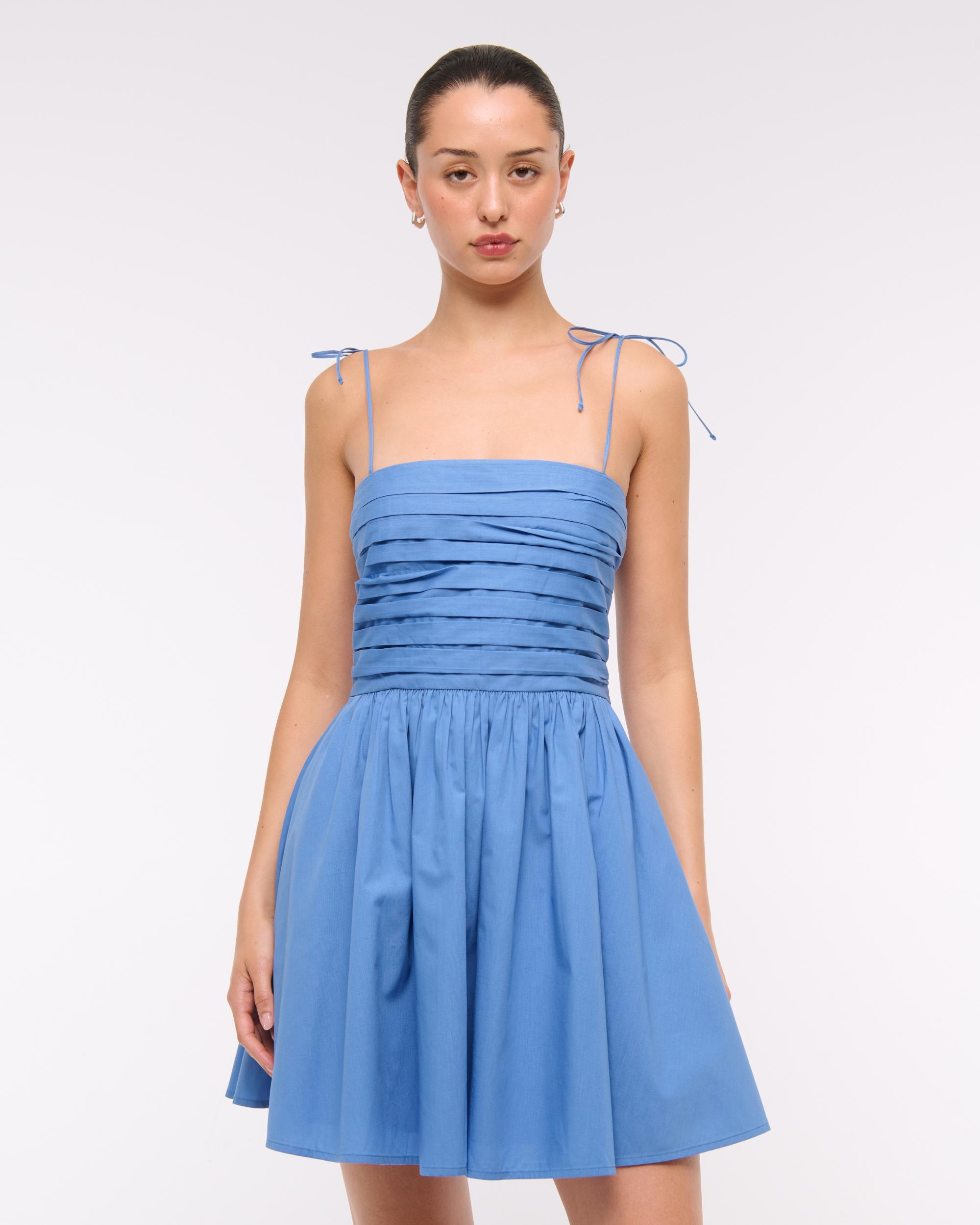 The A&F Emerson Tie-Strap Mini Dress Product Image