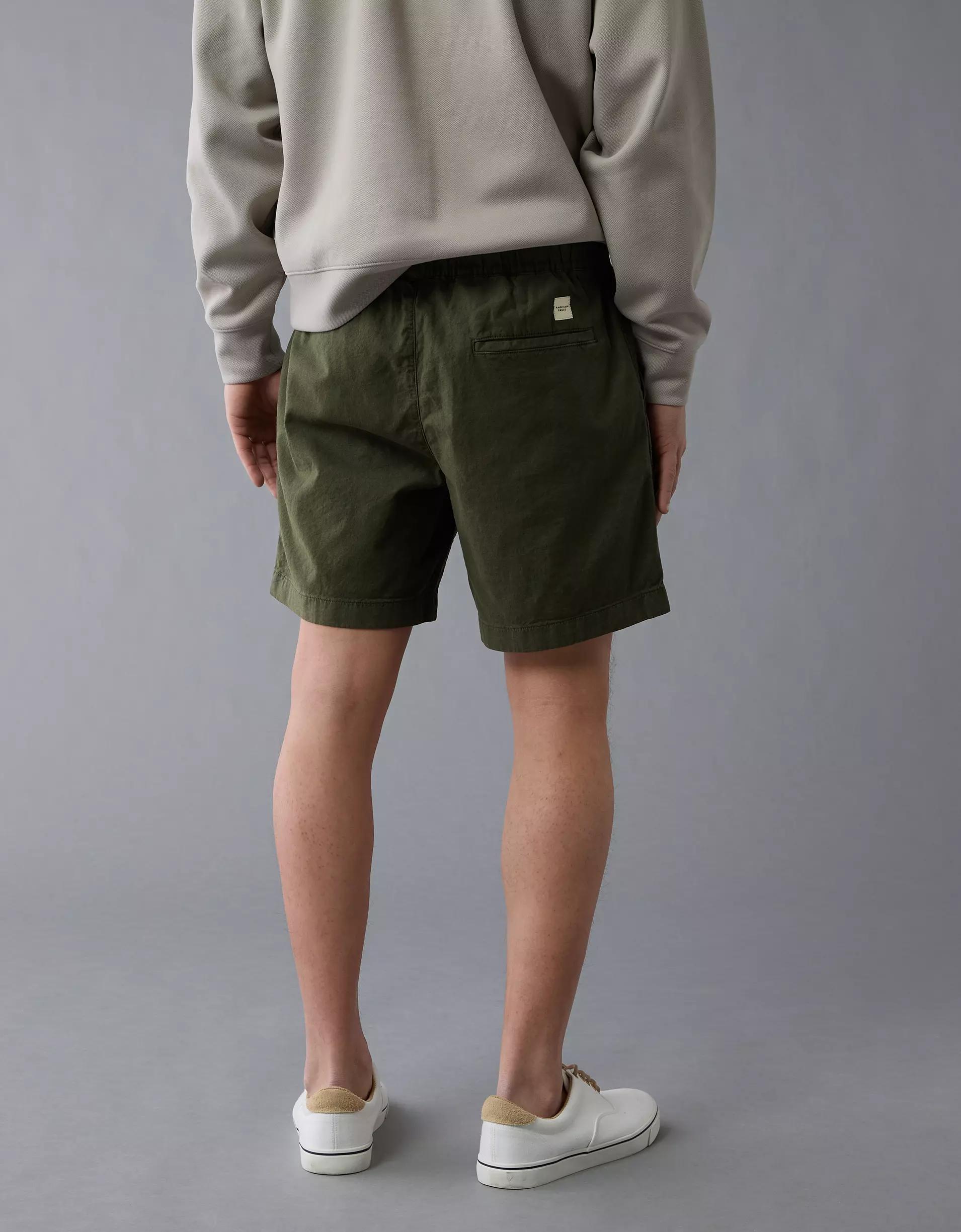 AE 7" Flex Linen-Blend Trekker Short Product Image