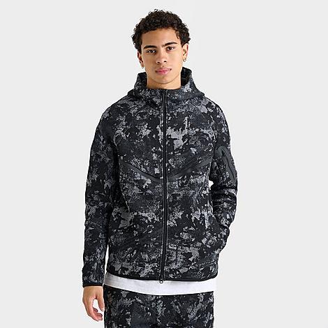Nike Mens Tech Windrunner Fleece Full-Zip Hoodie | HV5055-060 Product Image