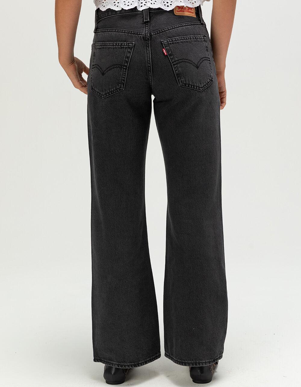 LEVI'S 94 Baggy Bootcut Womens Jeans - Wandering Spirit Clean - BLACK DENIM Product Image