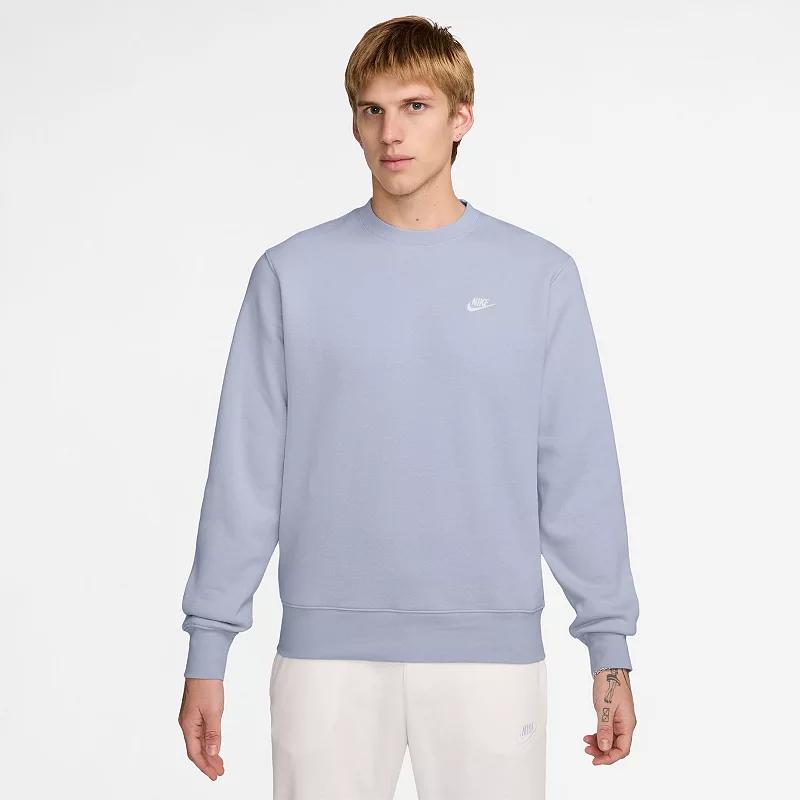 Big & Tall Nike Club Fleece Crewneck Sweatshirt, Men's,  Product Image