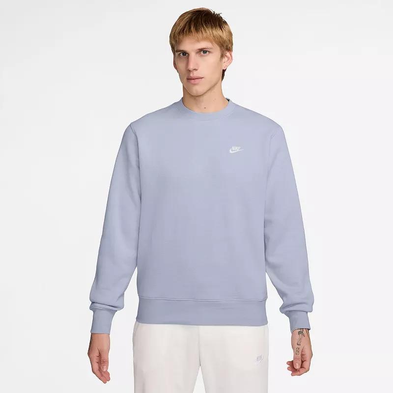 Big & Tall Nike Club Fleece Crewneck Sweatshirt, Men's,  Product Image