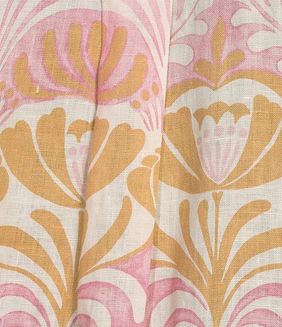 J.McLaughlin Wellesley Printed Collar Neck 3/4 Sleeve Dress Product Image