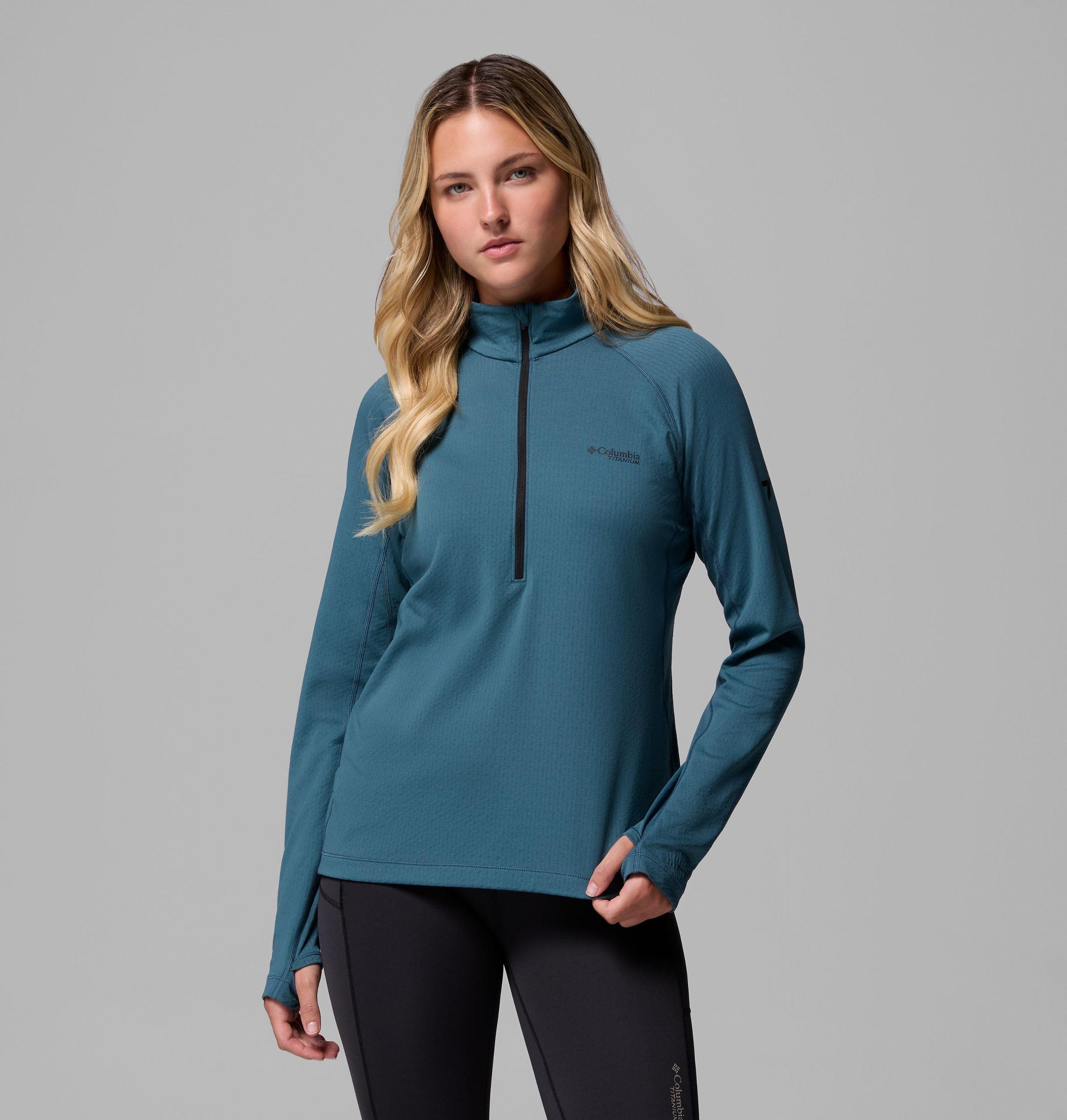 Columbia Womens DriVenture Half Zip Shirt- Product Image