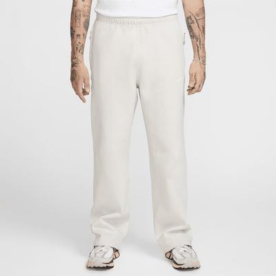 Nike Men's Solo Swoosh Open-Hem Fleece Pants Product Image