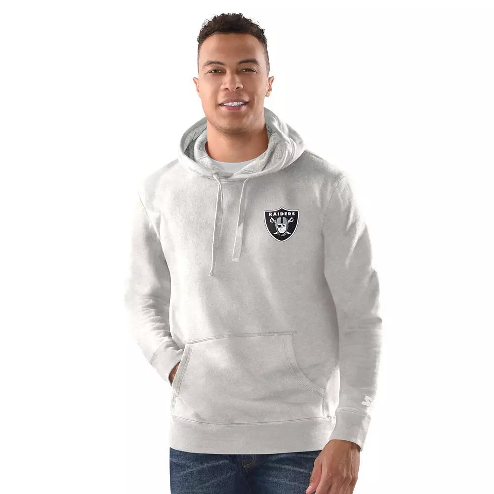 Men's Margaritaville Gray Las Vegas Raiders Time Flies Garment Dyed Pullover Hoodie,  Product Image