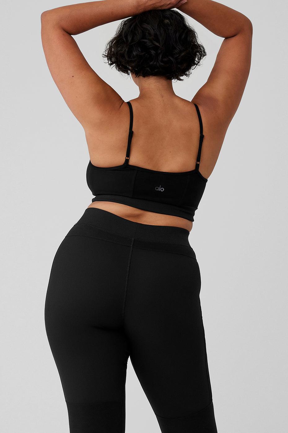 Alosoft Head Start Bra - Black Product Image