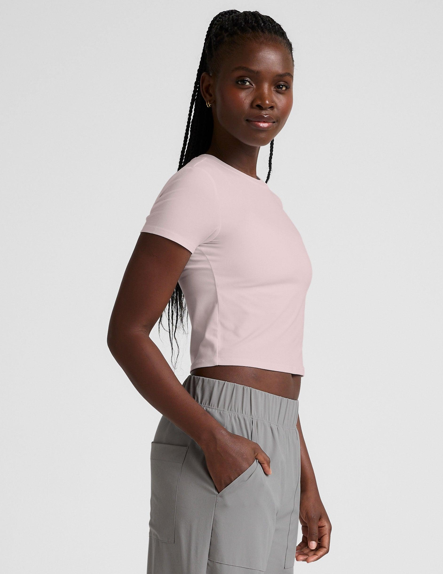 Featherweight Cropped Tee Product Image