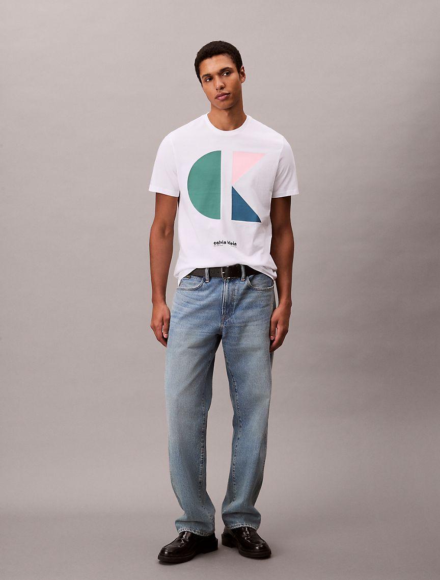 Monogram Logo Shape Graphic Classic T-Shirt  Product Image