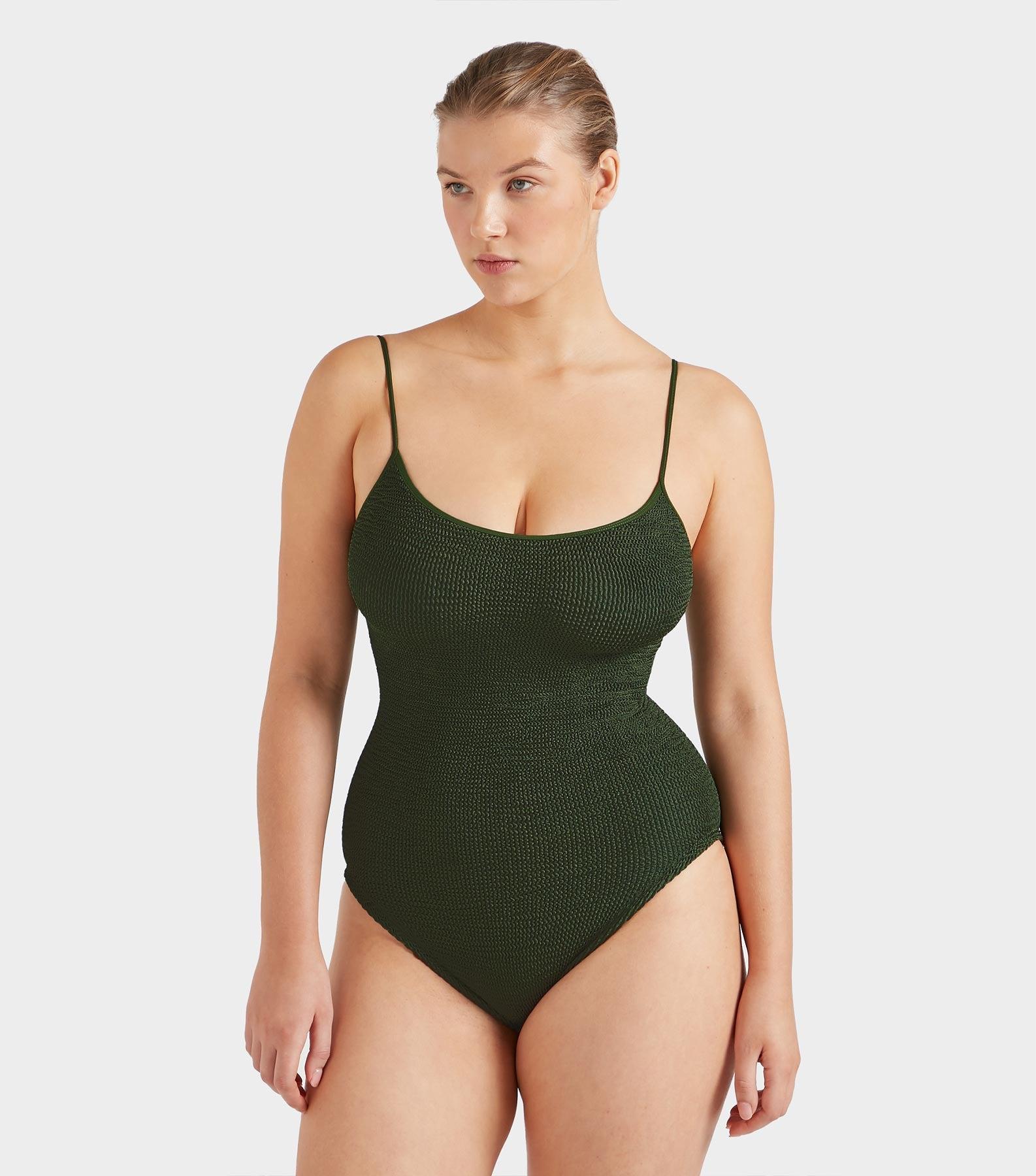 Coverage Pamela Swim - Metallic Khaki Product Image
