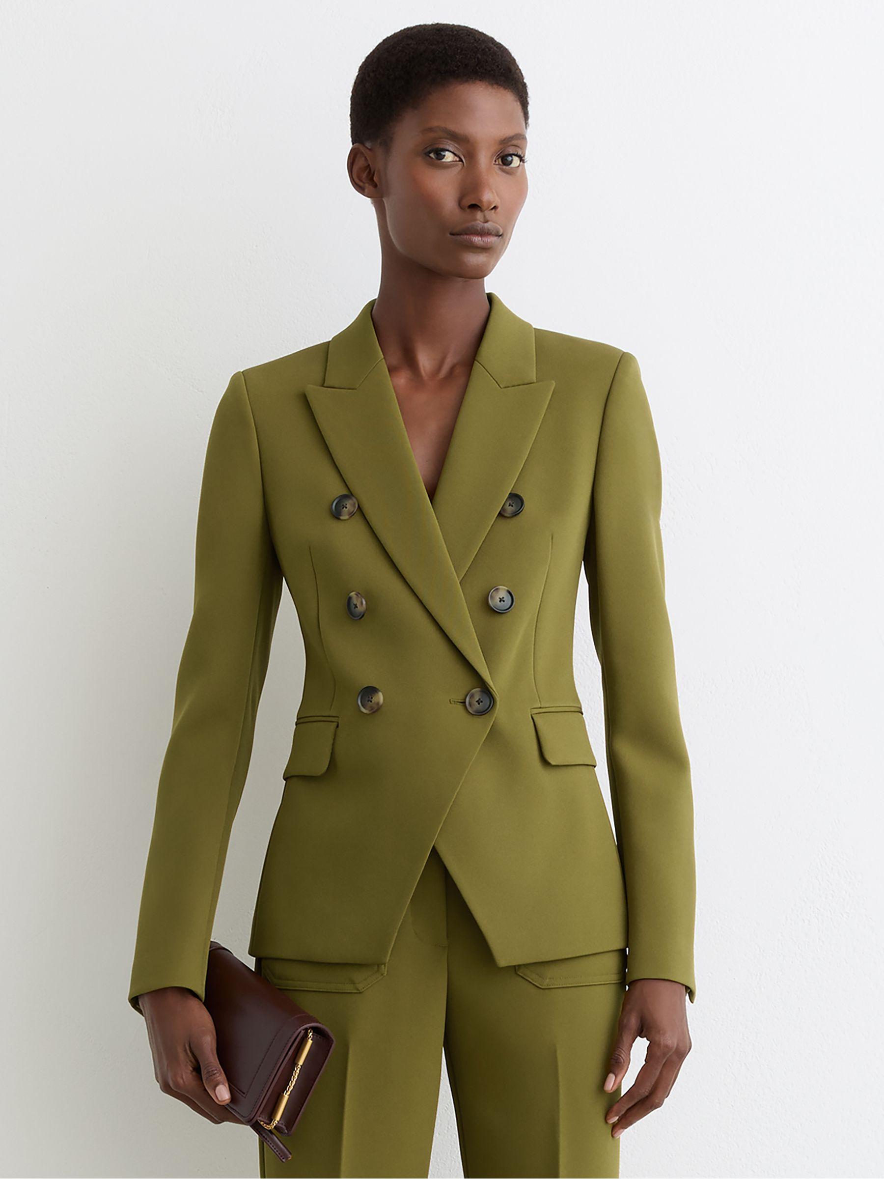 Wide-Leg Tailored Trousers in Camel Product Image
