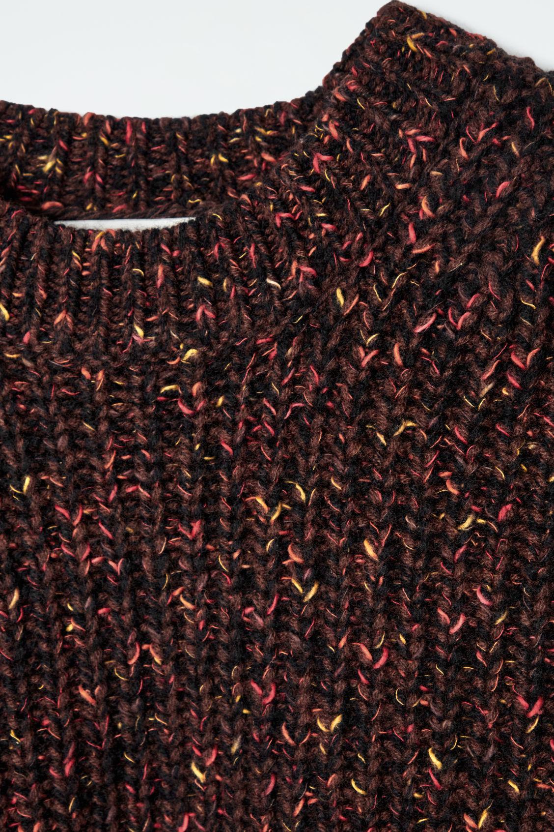 FLECKED MERINO WOOL SWEATER Product Image