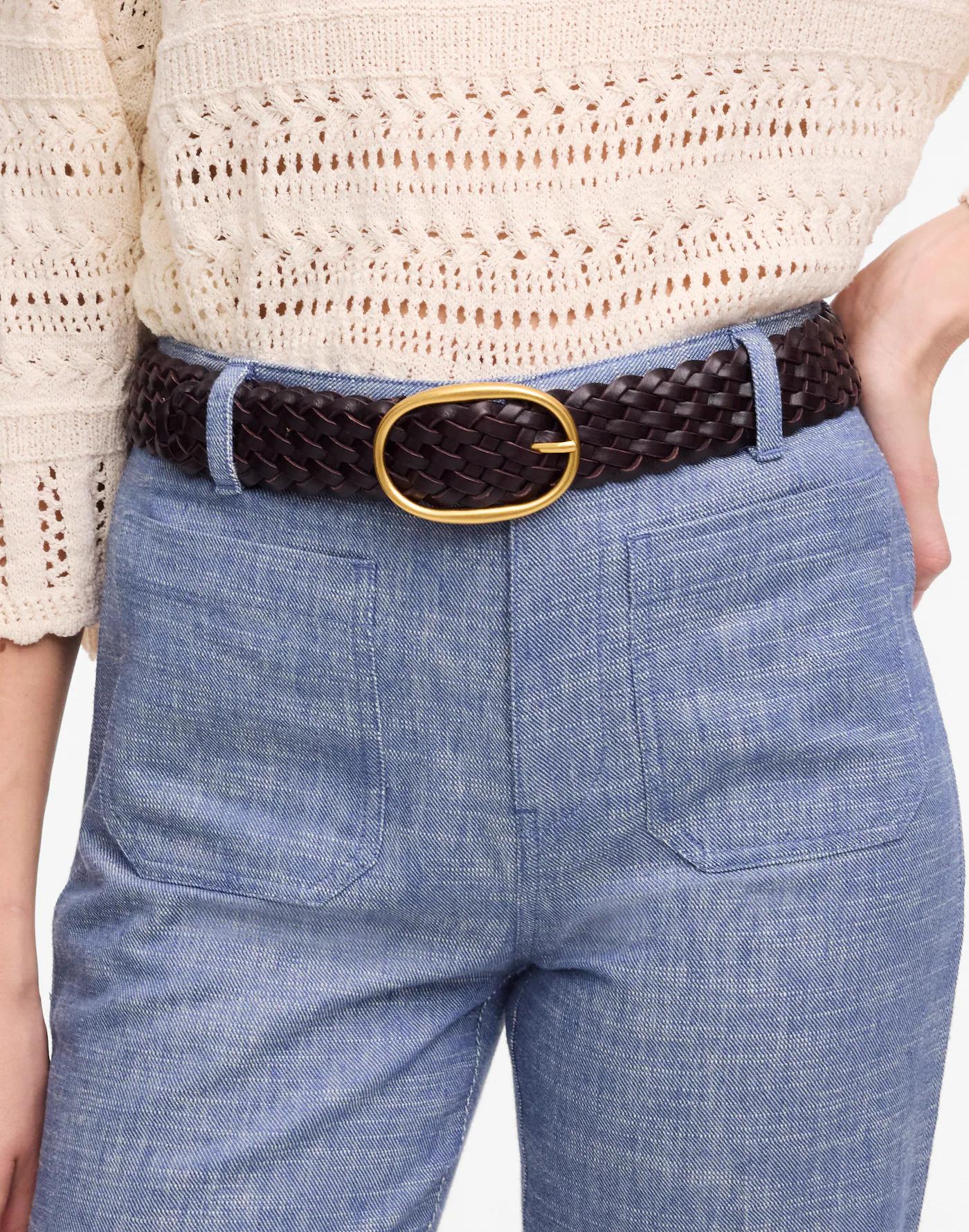 Oval-Buckle Belt Product Image
