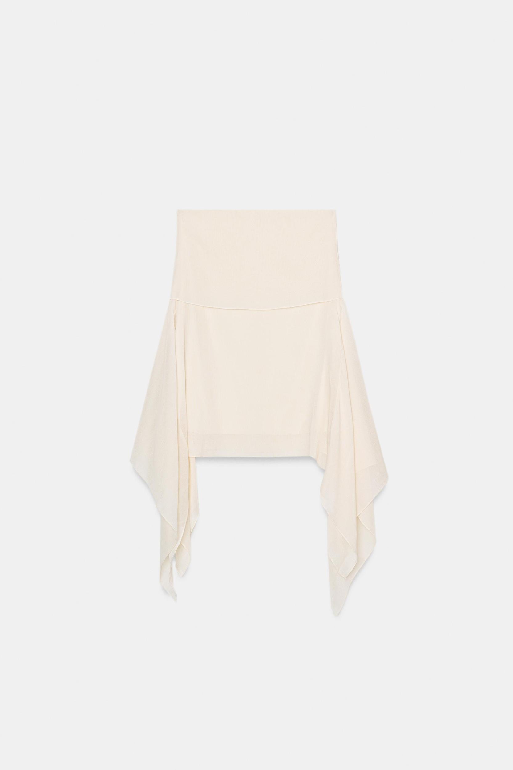 ASYMMETRIC FLOWY SKIRT Product Image