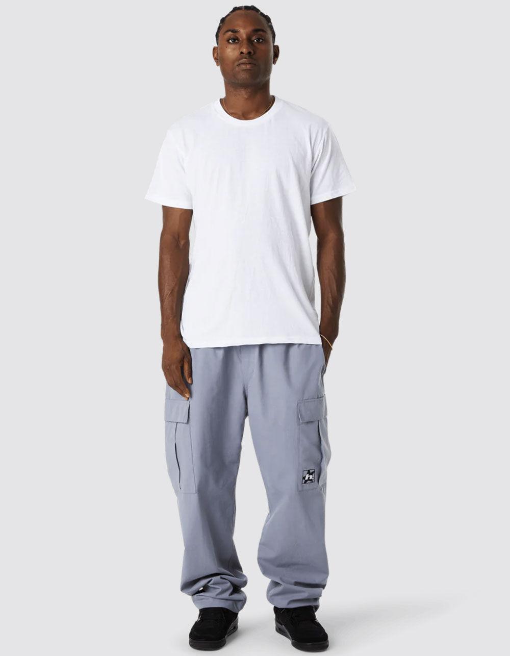 HUF Leisure Mens Baggy Cargo Pants - SLATE Product Image
