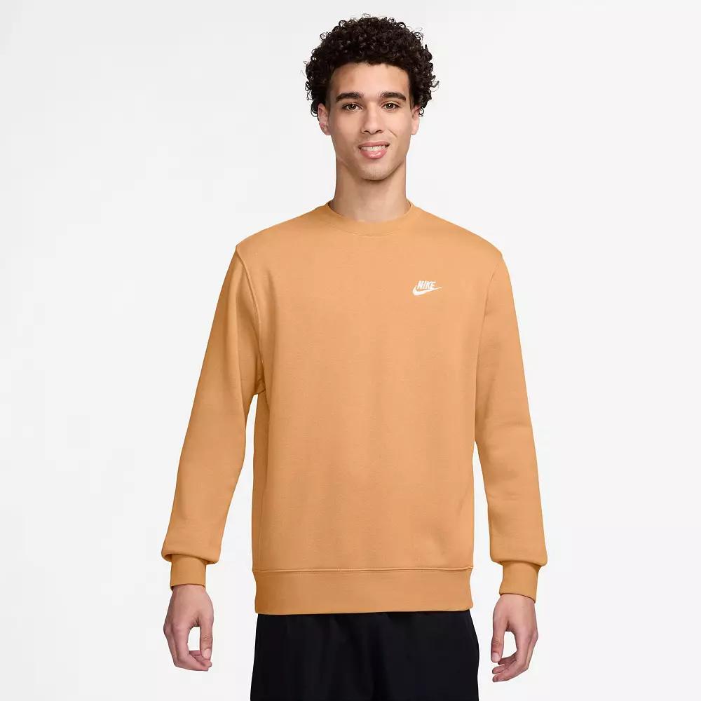 Mens Nike Sportswear Club Fleece Crew | BV2662-664 Product Image