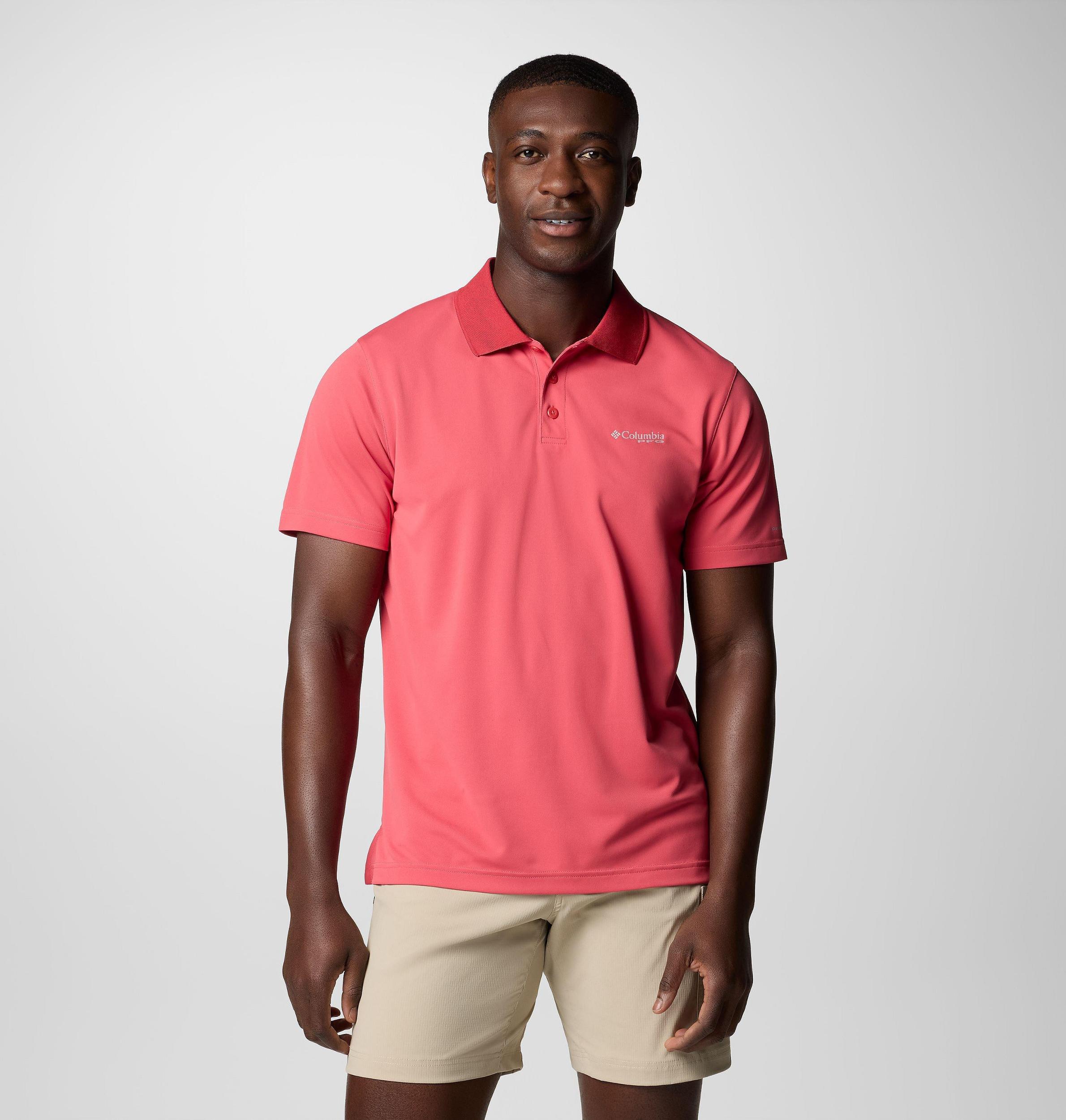 Columbia Mens Freezer Polo Shirt - Tall- Product Image
