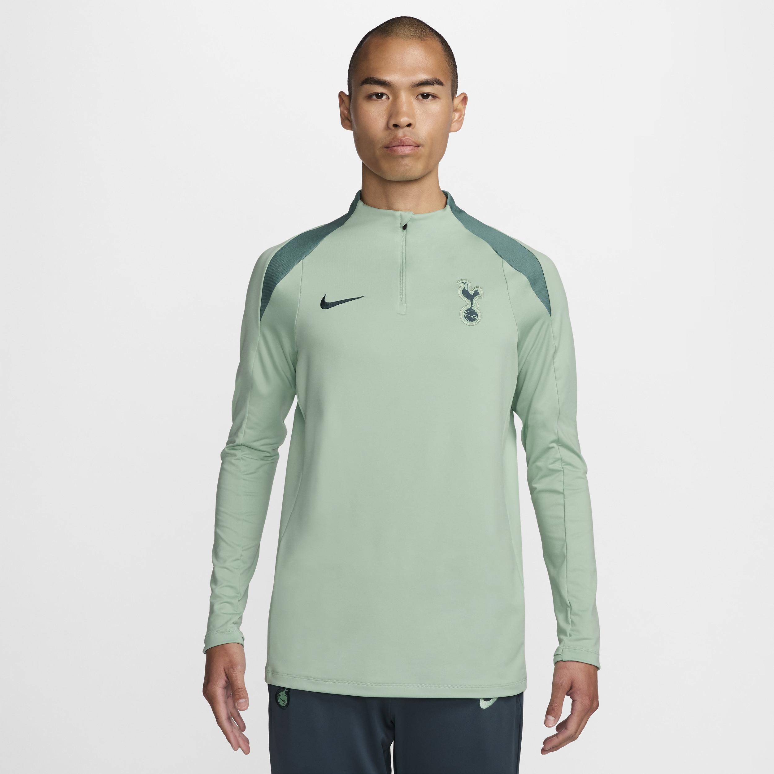 Men's Nike Green Tottenham Hotspur 2024/25 Third Strike Drill Performance Quarter-Zip Pullover Top,  Product Image