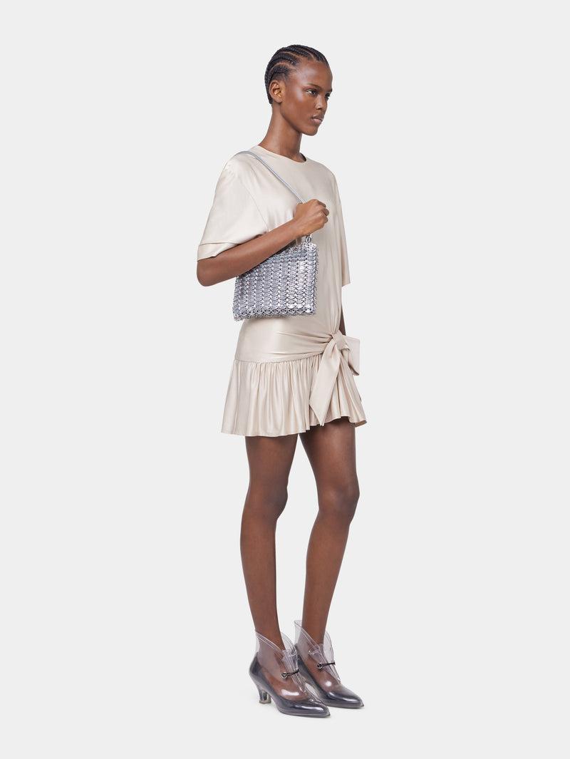 NUDE SHORT DRESS IN JERSEY Product Image