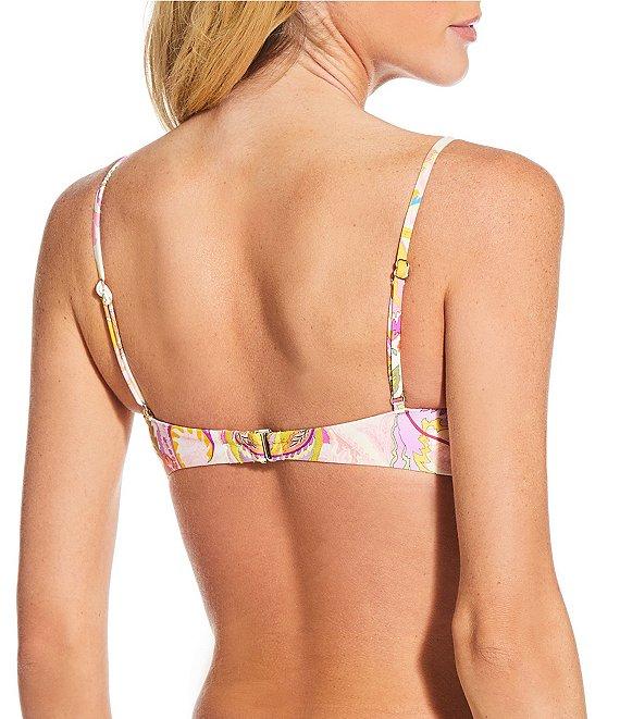 Gianni Bini Paisley High Leg High Waisted Swim Bottom Product Image