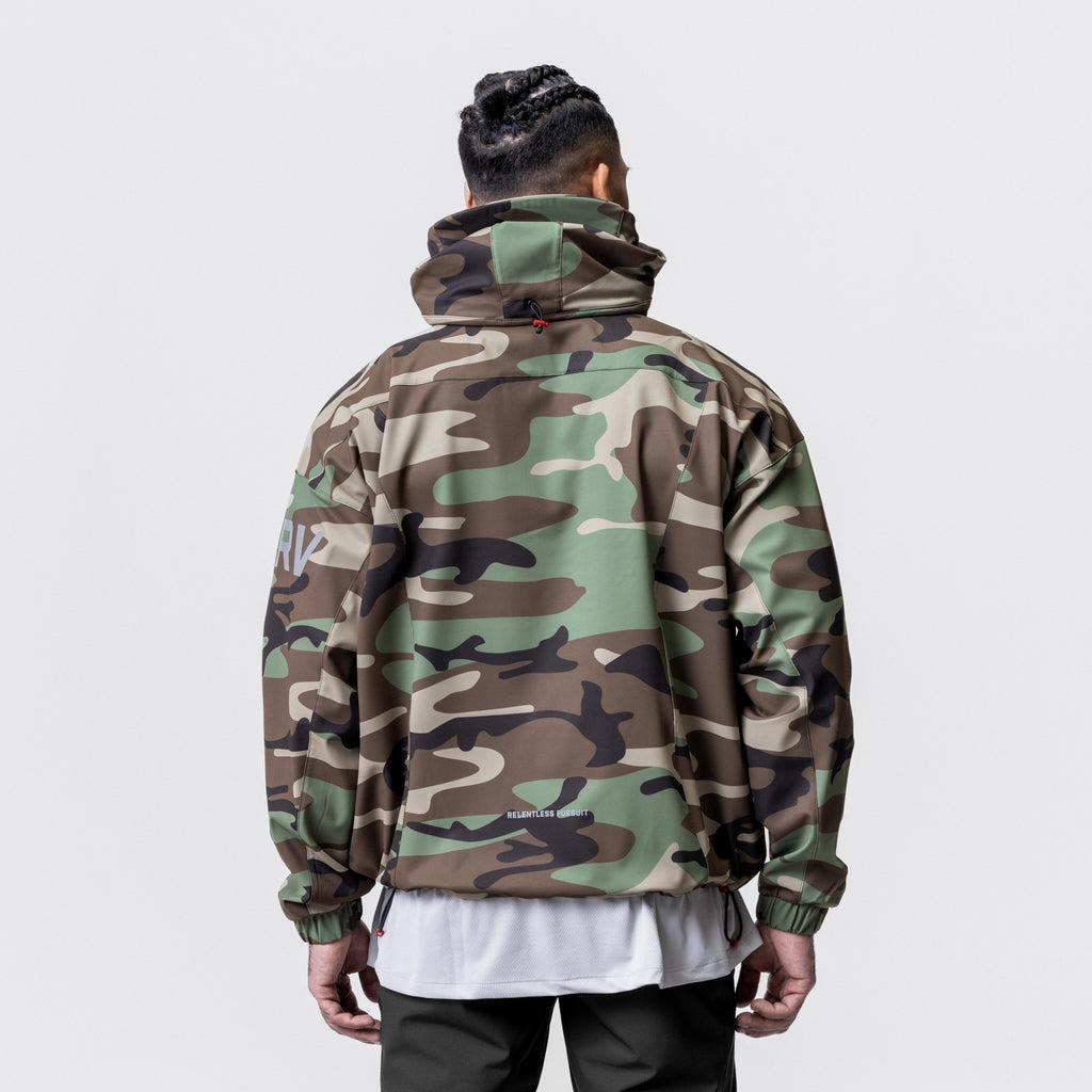 0717. Weather-Ready Anorak Jacket - Woodland Camo Product Image