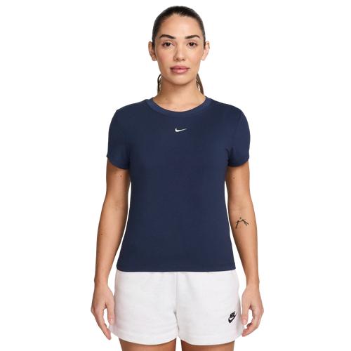 Womens Nike Sportswear Chill Knit T-Shirt | FV5508-410 Product Image