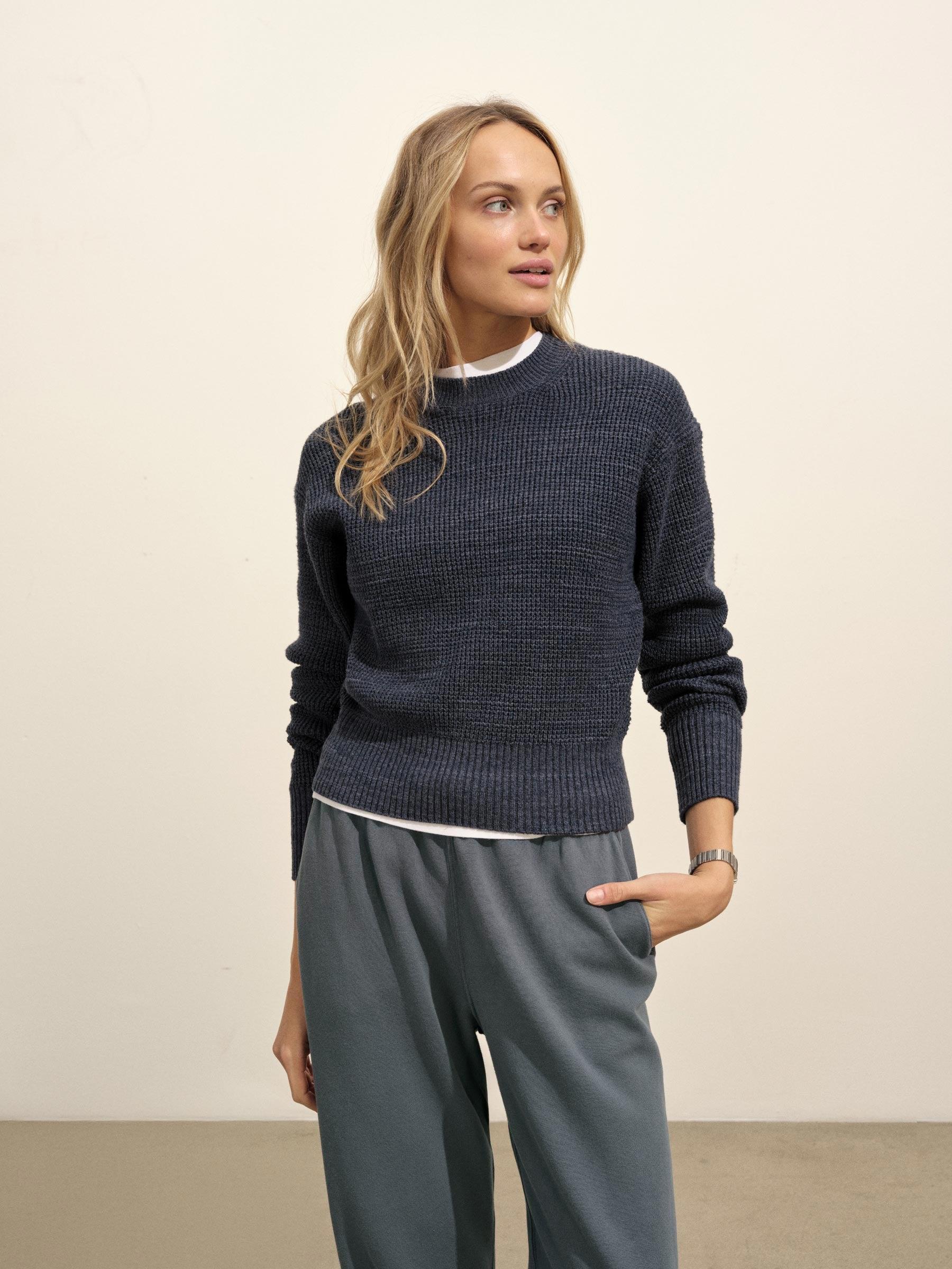 Blue Fog Venice Wash Vintage Interloop Sweatpant Product Image