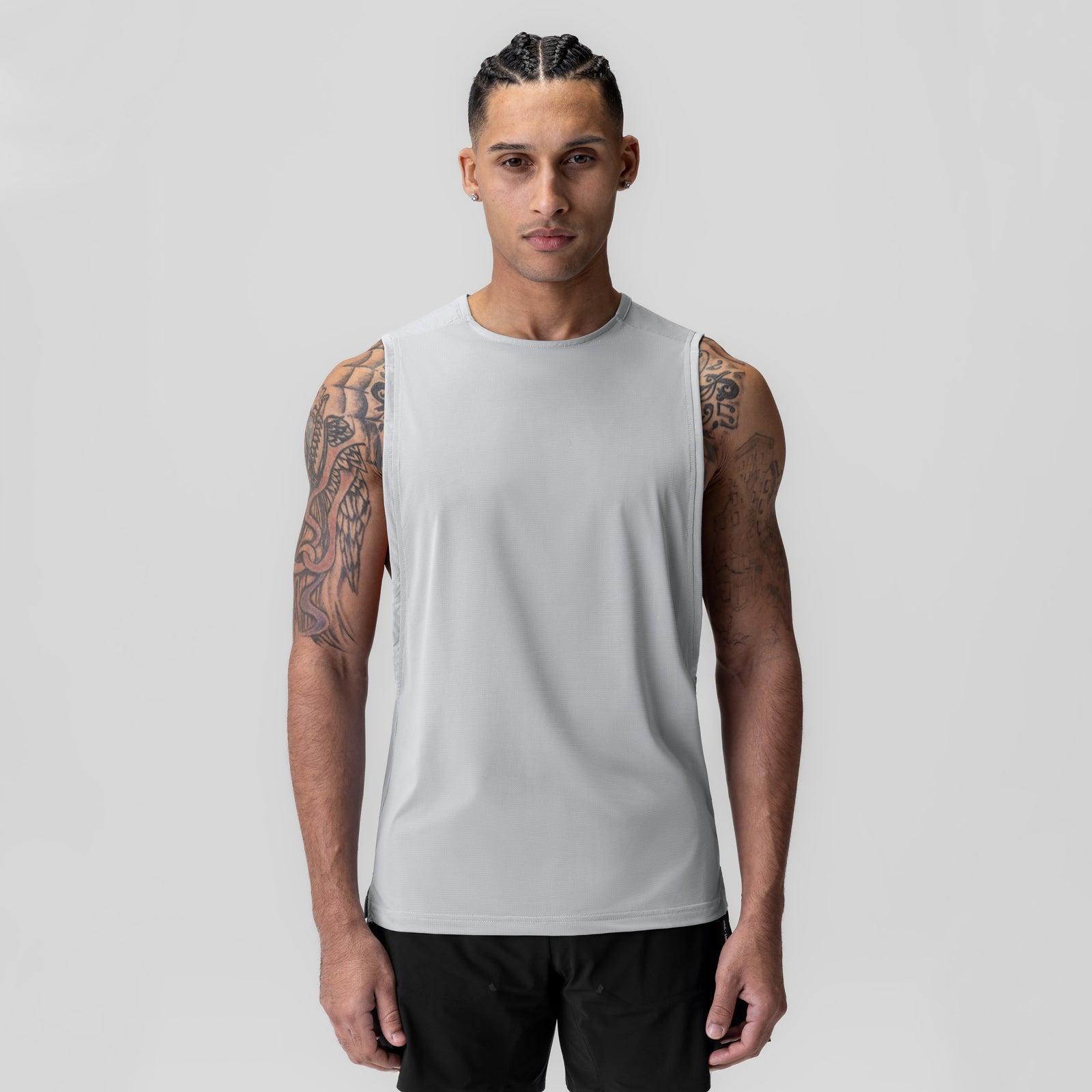 1061. Ice-Skin™ Muscle Tank - Light Sky Product Image