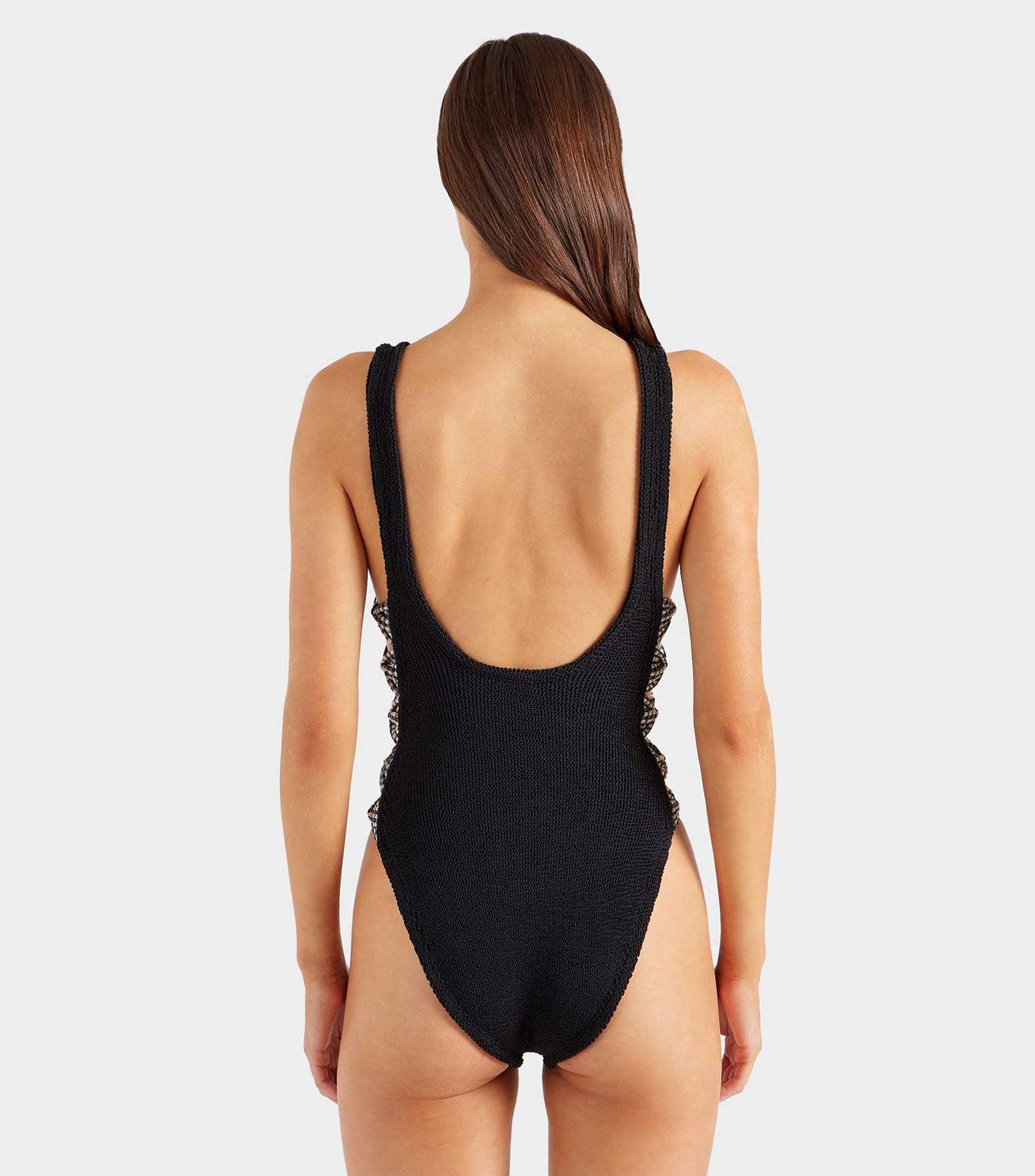 Tiffany Swim - Black Gingham Product Image