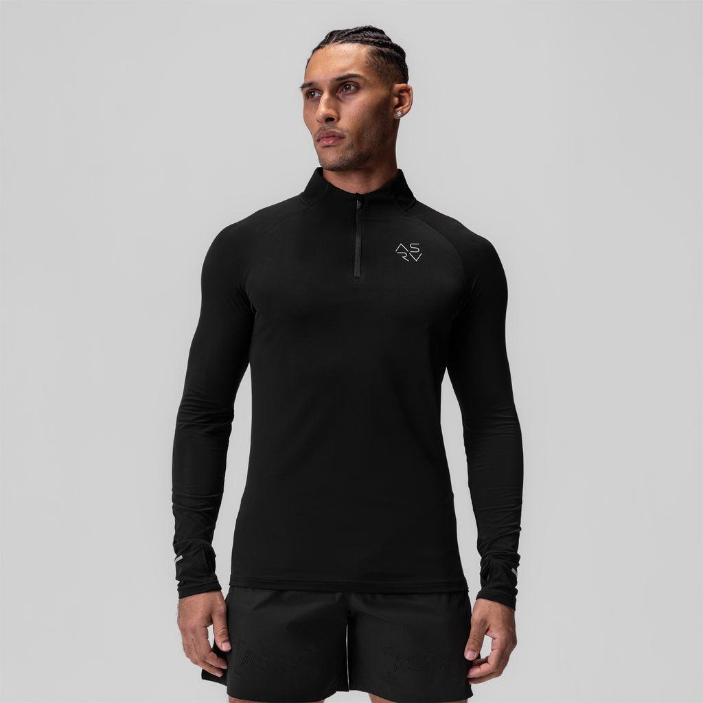 0906. Thermal Training Quarter Zip - Nightshade "Cyber" Product Image