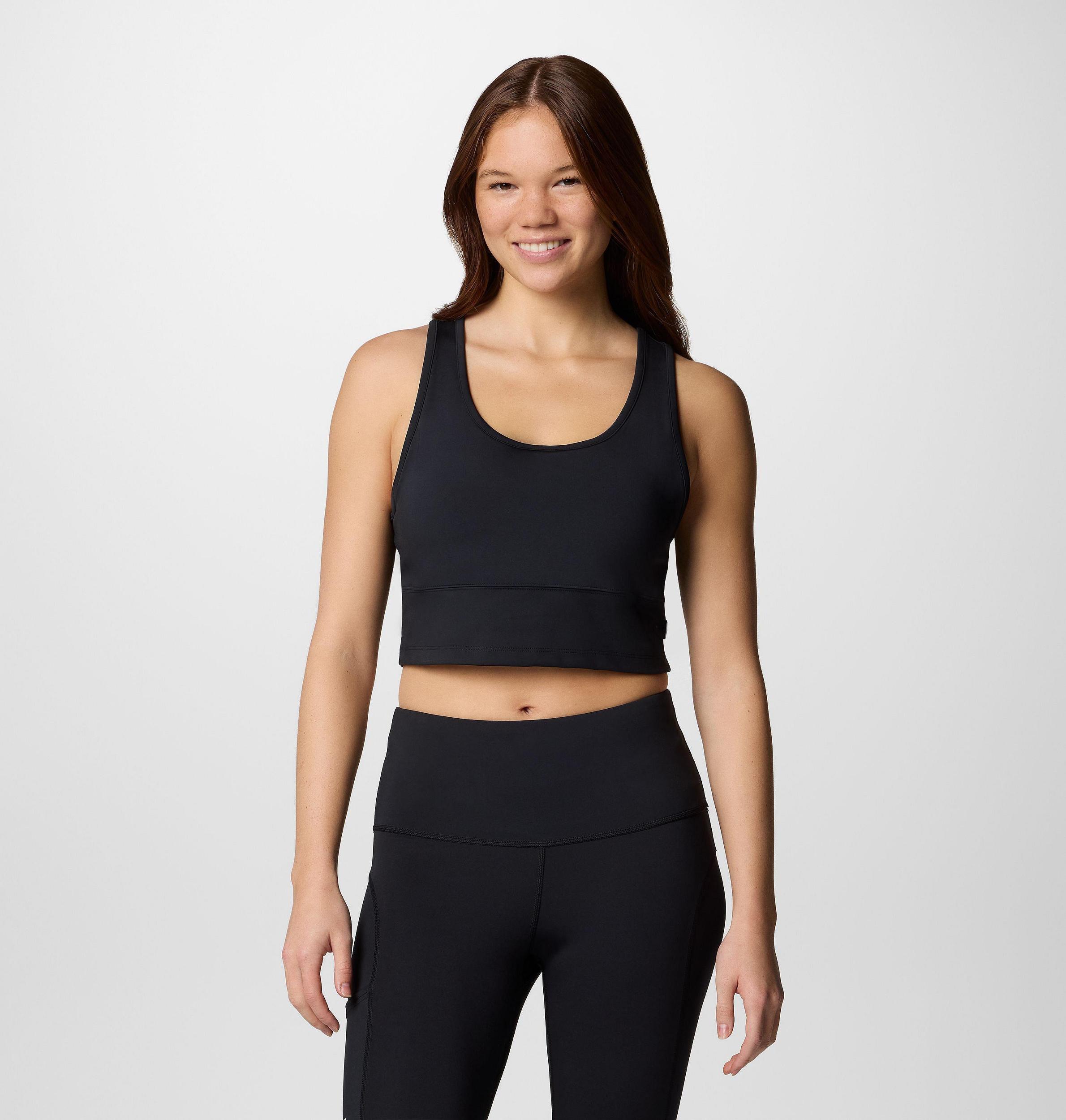 Columbia Womens PFG Open Water Cropped Tank Top- Product Image