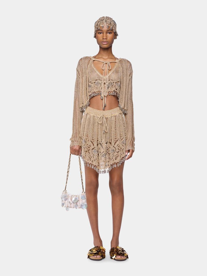 MINI SKIRT IN CROCHET Product Image
