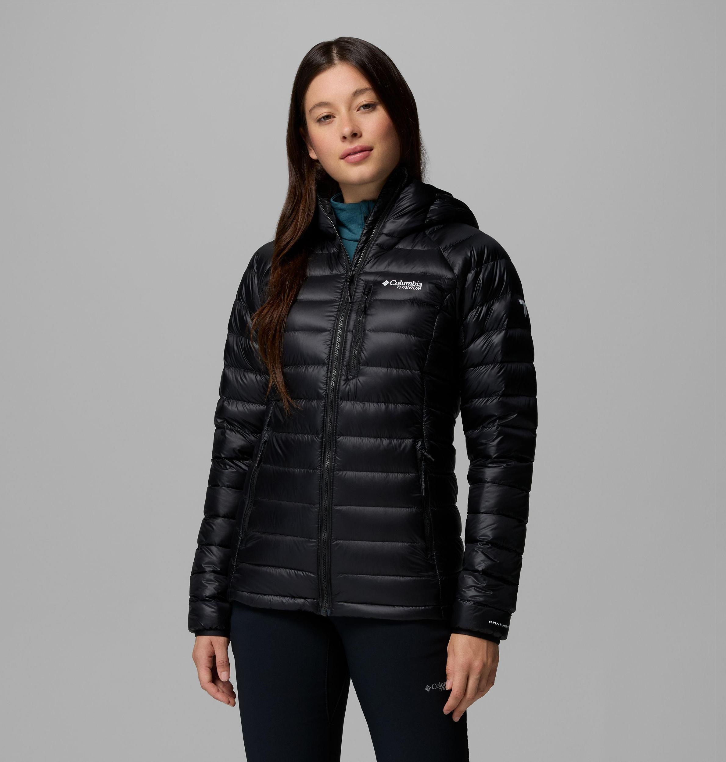 Columbia Womens Arctic Crest Down Hooded Jacket- Product Image