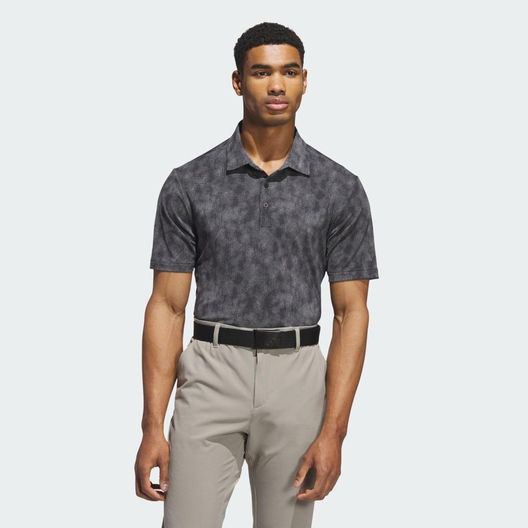 Ultimate365 Textured Print Polo Shirt Product Image